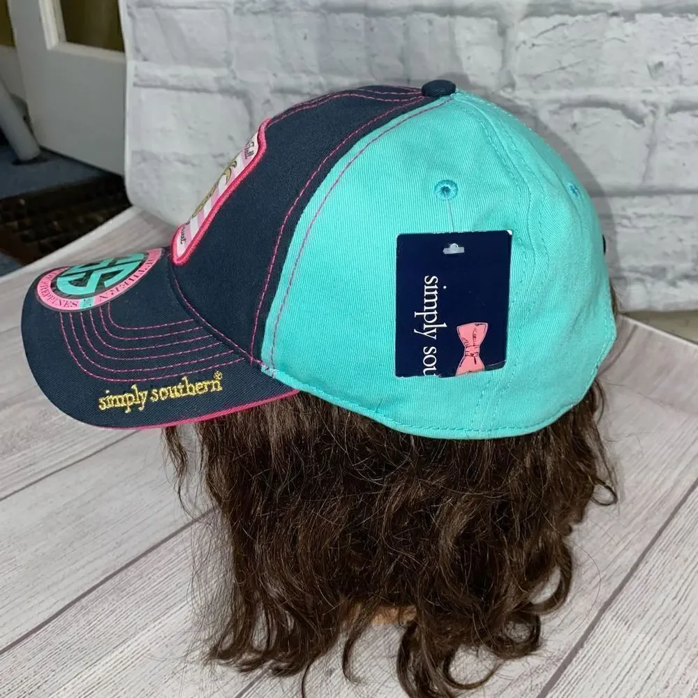 Simply southern 100% cotton ball cap NWT